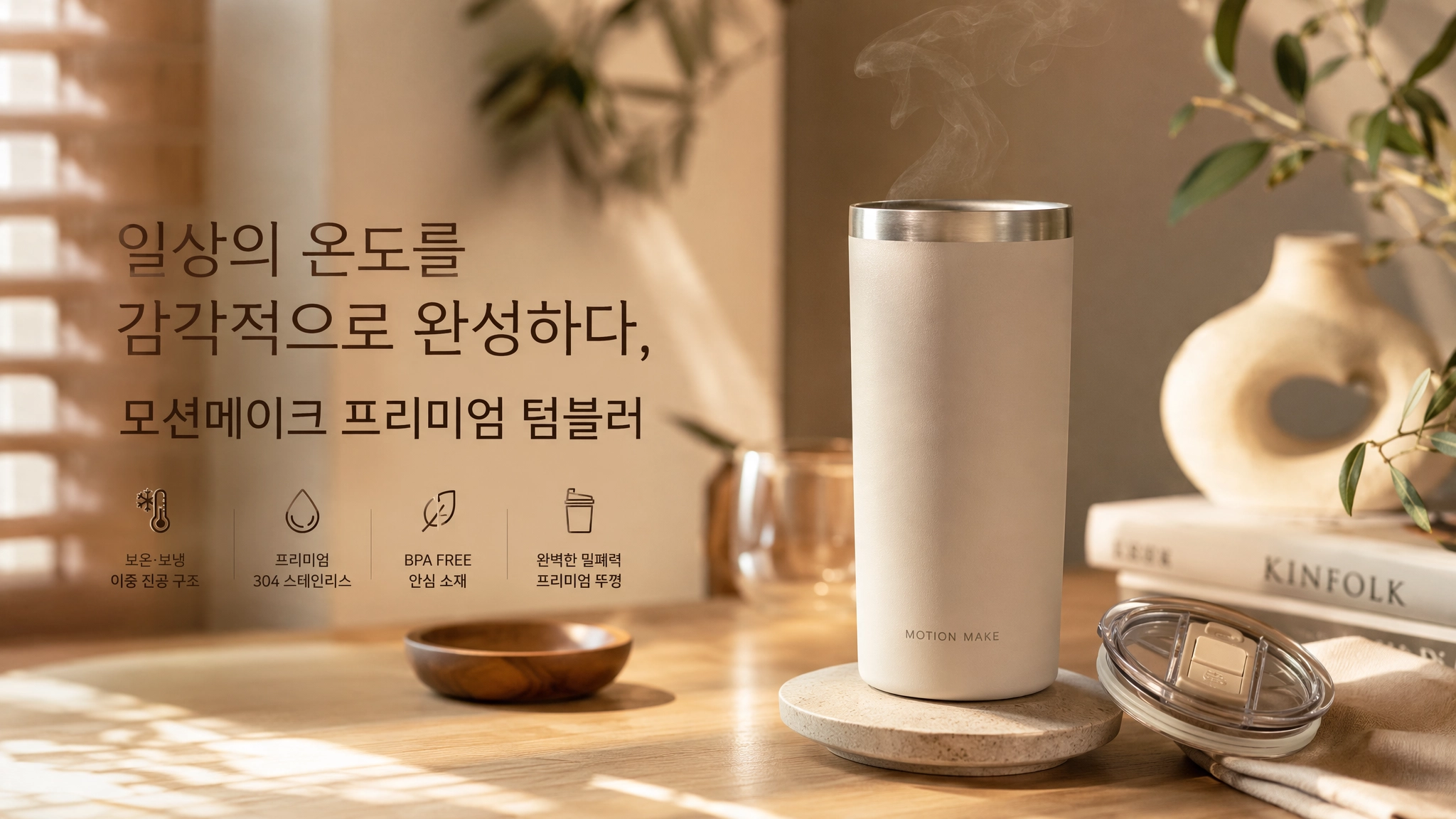 모션메이크 프리미엄 텀블러